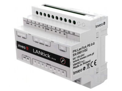 Modul Intrare Digitală 1 Port 10-24VDC LAN 8 foto