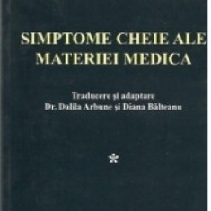 DR. A. VON LIPPE - SIMPTOME CHEIE ALE MATERIEI MEDICA - VOL.1 (HOMEOPATIE)