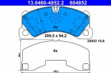 ATE 13.0460-4852.2 set placute frana,frana disc