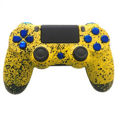 Controller Yellow Splash Full Wireless Dualshock 4 V2 pentru Playstation 4 foto