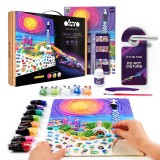 Set creativ - Sensory Art - Modelling clay 3D painting Park Guell Barcelona | Okto Clay