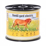 Bandă gard electric - 20 mm - 200&nbsp;m - 90&nbsp;kg - 0,4&nbsp;&Omega;/m, AgroElectro