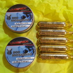 1.000 ALICE 4.5 UMAREX MOSQUITO PLUS 5 CAPSULE WALTHER foto