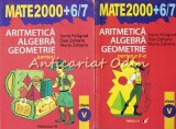 Cumpara ieftin Aritmetica Algebra Geometrie Mate 2000, clasa a V-a, ed. Paralela 45, Sorin Peligrad, Dan Zaharia, 2 vol.