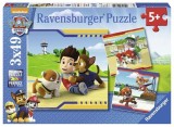 Puzzle Patrula Catelusilor M2, 3X49 Piese, Ravensburger