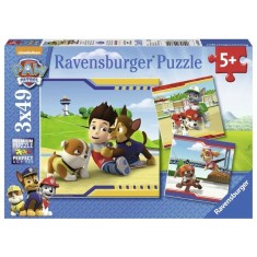 Puzzle Patrula Catelusilor M2, 3X49 Piese