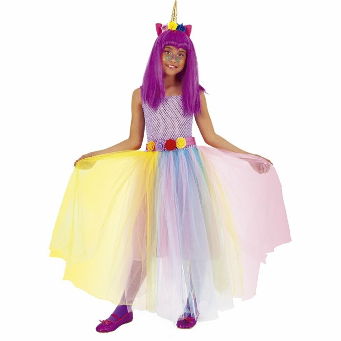 Costum de carnaval - Unicorn fermecator S (3-4 ani/max 104cm)