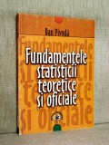 Fundamentele statisticii teoretice si oficiale - Dan Pivoda