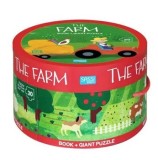 Cumpara ieftin Puzzle cu carte Sassi - Ferma, 30 piese