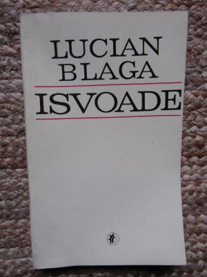 Isvoade - Lucian Blaga foto