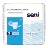 Scutece tip chilot pentru adulti Active Classic Small, 30 bucati, Seni