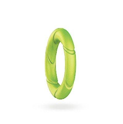 Inel Penis C-Ring, Silicon Lichid, Verde Neon, Guilty Toys foto
