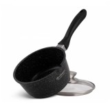 Cratita Aluminiu Marmurat Capac Sticla 16cm 1.3L Edenberg EB-8044 DNC47280