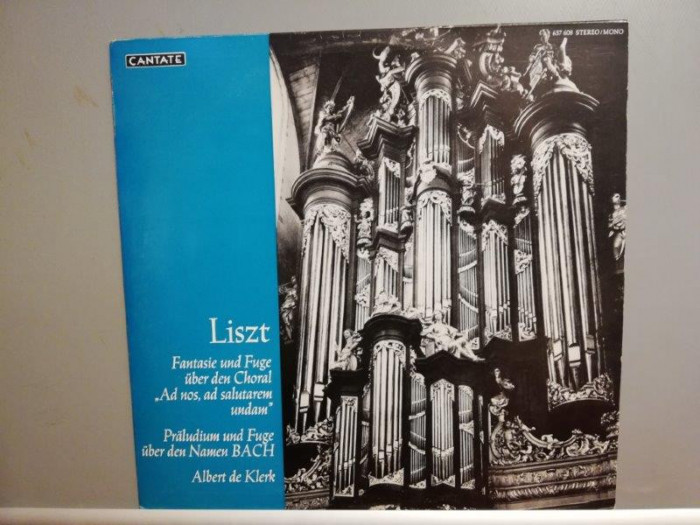 Liszt &ndash; Fantasie &amp; Fugue (1979/Cantate/RFG) - VINIL/Vinyl/NM+