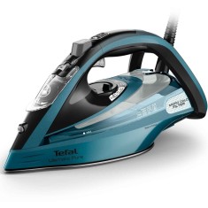 Fier de calcat cu aburi Tefal Ultimate Pure FV9851E0, 3200W, jet de abur 300 g/min, abur continuu 60 g/min, talpa AutoClean, sistem anti-calcar, incal