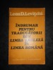 Indrumar Traducatori Engleza - Levitchi, Editura Stiintifica 1975, 286 pagini