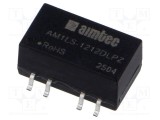 Convertor DC/DC AIMTEC 1W 12V SMD pentru telecomunicații și industrie