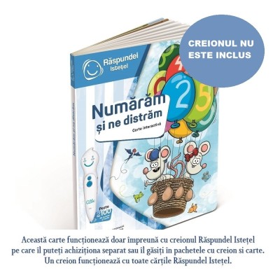 Raspundel Istetel, Carte &amp;ndash; Numaram Si Ne Distram, ALBI &amp;ndash; BLACKFIRE foto