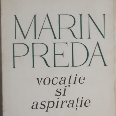 M. Ungheanu - Marin Preda, vocatie si aspiratie, 1973