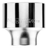 Tubulara 12 puncte 3/4, 60 mm, din otel crom-vanadiu NEO
