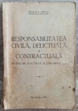 Responsabilitatea civila, delictuala si contractuala - Nicolae D. Ghimpa/ 1946
