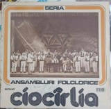 Vinil LP Ciocarlia - Ansamblul Folcloric Ciocarlia Electrecord 1983 Muzica Populara Tezaur Folcloric Vioara cu Goarna Taragot Nai Fluier