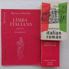 LIMBA ITALIANA PENTRU INCEPATORI- HARITINA GHERMAN + DICTIONARE ITALIAN -ROMAN