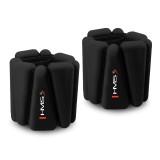 Cumpara ieftin Greutati pentru &icirc;ncheieturi si glezne HMS SNK01, 2 x 0,5 kg, roz