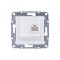 Asfora Mecanism Priza RJ45 UTP CAT6 Alb