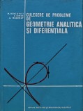 Culegere de probleme de geometrie analitica si diferentiala - 1973 - M. Bercovici (AH185)