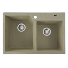 Chiuveta de bucatarie Elefant Premium Harmony , Nisip bej 775x495/420 mm Innovative ReliableTools