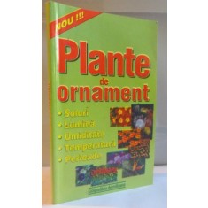 PLANTE DE ORNAMENT , GRADINA DE FLORI , 2001
