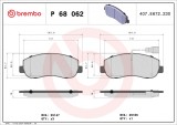 BREMBO P 68 062 PRIME LINE set placute frana,frana disc