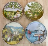 Set - Farfurii - Heinrich / Villeroy and Boch - Anotimpuri - 4 bucati