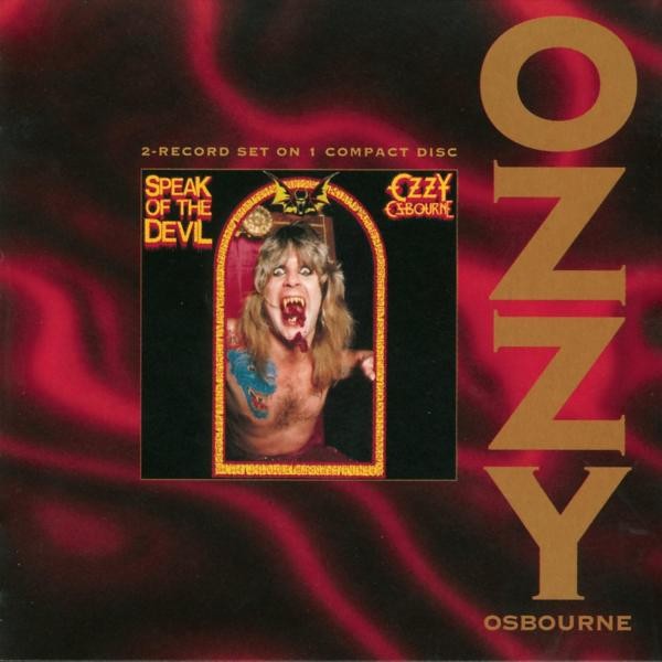 Ozzy Osbourne Speak Of The Devil (cd)