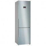 Combina frigorifica Bosch KGN39AICT, 363 l, H 203 cm, Clasa C, inox antiamprenta