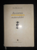 Gheorghe Buzdugan - Rezistenta materialelor (1970, editie cartonata)