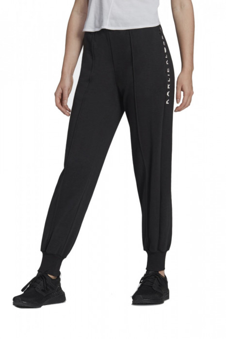 Pantaloni sport femei Adidas Karlie Kloss Negru