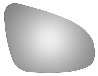 Geam oglinda exterioara cu suport fixare Toyota Corolla (E210), 07.2018-, partea Dreapta, incalzit; sticla convexa; geam cromat, View Max foto
