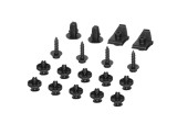Clema, clips fixare carenaj Toyota Avensis (T25) /, Corolla (E12) /, Corolla (E14/E15) /, Prius+ (Xw30), Rav4 (Xa20) /; set 18 buc, 53814010, 6822QP