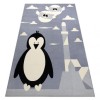 Covor BCF Flash Penguin 3997 - Pinguin gri, 160x220 cm, Dreptunghi, Polipropilena