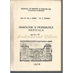 Semeiologie Si Propedeutica Medicala - I. Lungu, C. Stanciu