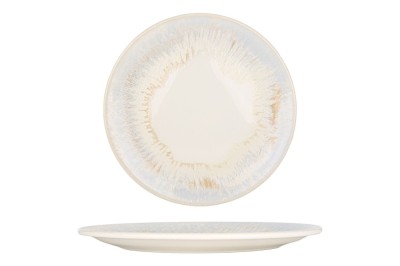 By Bone Farfurie pentru cină - Wave - Porţelan - 30 cm - set de 6 foto