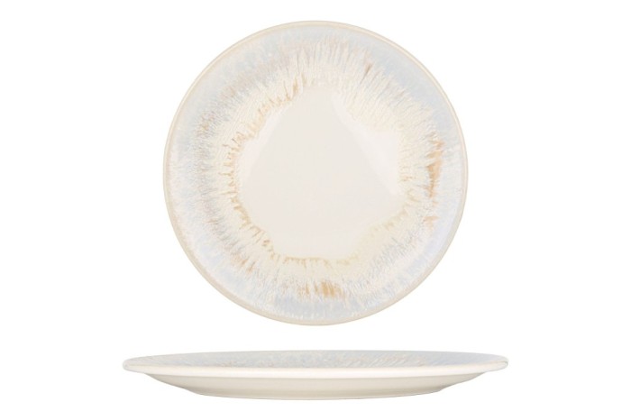 By Bone Farfurie pentru cină - Wave - Porţelan - 30 cm - set de 6