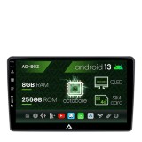 Cumpara ieftin Navigatie Fiat Ducato, Citroen Jumper, Peugeot Boxer, Android 13, Z-Octacore 8GB RAM + 256GB ROM, 9 Inch - AD-BGZ9008+AD-BGRKIT355