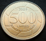 Cumpara ieftin Moneda exotica 500 LIVRE(S) - LIBAN, anul 2009 * cod 4113 = UNC, Asia