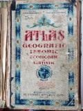 ATLAS GEOGRAFIC, ISTORIC, ECONOMIC SI STATISTIC - CONST. TEODORESCU, EDITIA IX