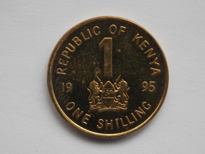 ONE SHILLING 1995 KENYA