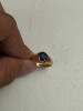 INEL AUR 18K + SAFIR = 1.5CT - Anglia - Unisex - 7.2g - Vintage !