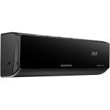Aparat de aer conditionat Daewoo 9000 BTU, WI-FI, A++, Filtre cu ioni de argint, Eco Mode, iFeel, DAC-09CHSDB-NK, Negru
